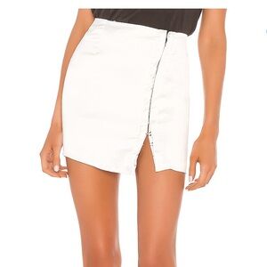 Superdown White Mini Skirt